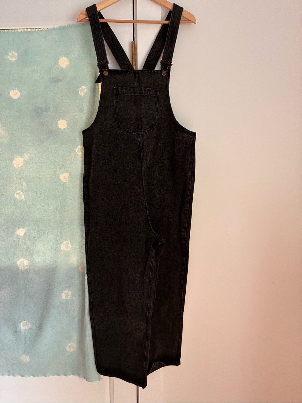 Women’s POUDRE ORGANIC Black Denim dungarees/overalls. NWT. - Picture 9 of 10